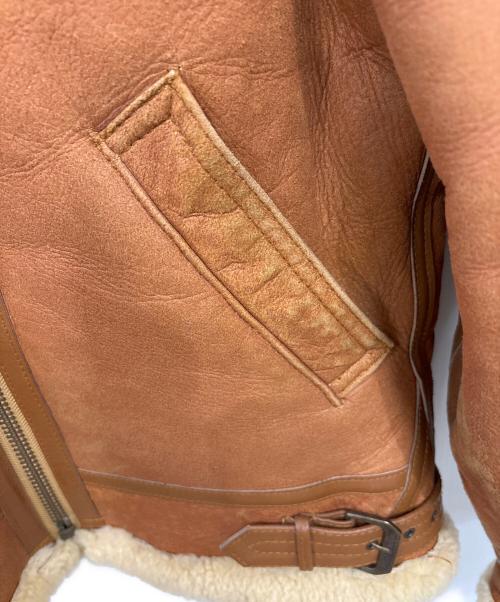 OCTOPUS ARMY（オクトパスアーミー）OCTOPUS ARMY (オクトパスアーミー) フライトジャケット ブラウン サイズ:40の古着・服飾アイテム