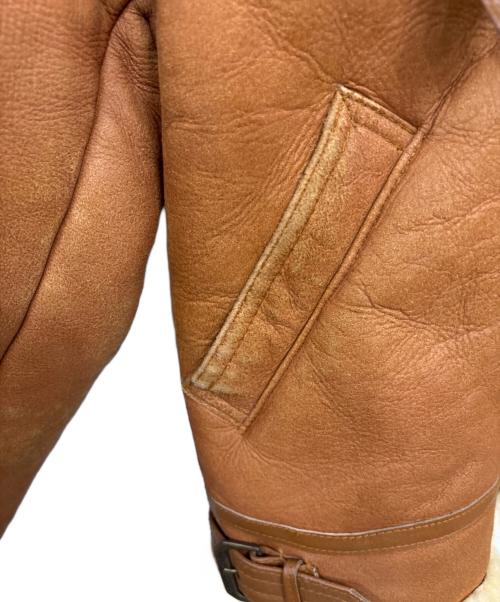 OCTOPUS ARMY（オクトパスアーミー）OCTOPUS ARMY (オクトパスアーミー) フライトジャケット ブラウン サイズ:40の古着・服飾アイテム