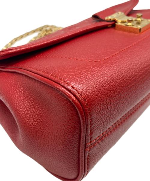 LOUIS VUITTON（ルイ ヴィトン）LOUIS VUITTON (ルイ ヴィトン) チェーンショルダーバッグ/サンジェルマンPM レッドの古着・服飾アイテム