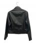 LEE (リー) レザージャケット/RIDERS JACKET LEATHER【カウレザー】 ブラック サイズ:42：70000円