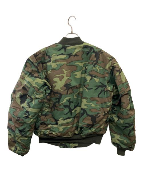 BUZZ RICKSON'S（バズリクソンズ）BUZZ RICKSON'S (バズリクソンズ) BEAMS (ビームス) MA-1ジャケット グリーン サイズ:Lの古着・服飾アイテム