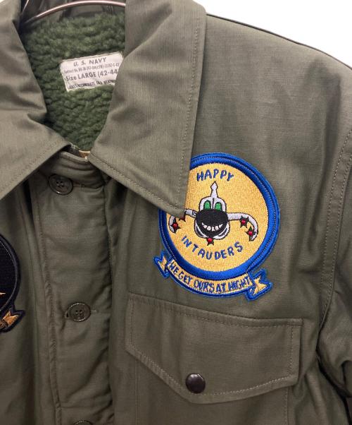 BUZZ RICKSON'S（バズリクソンズ）BUZZ RICKSON'S (バズリクソンズ) ミリタリージャケット/TYPE DECK A-2 VA-115 ハンドペイント オリーブ サイズ:Lの古着・服飾アイテム