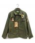 BUZZ RICKSON'S（バズリクソンズ）の古着「ミリタリージャケット/TYPE DECK A-2 VA-115 ハンドペイント」｜オリーブ
