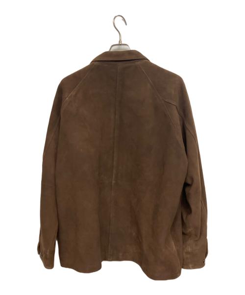 Schott（ショット）Schott (ショット) JOURNAL STANDARD (ジャーナルスタンダード) レザージャケット/SCHOTT SMU suede coverall ブラウン サイズ:Lの古着・服飾アイテム