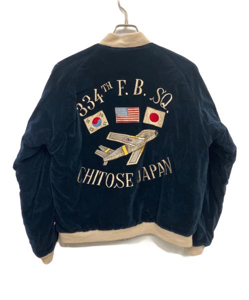 BUZZ RICKSON'S（バズリクソンズ）SOUVENIR JACKET “BUZZ RICKSONS” × “KOSHO & CO.” SPECIAL EDITION 334th FTR. BOMB. SQ. CHITOSE JAPANの古着・服飾アイテム