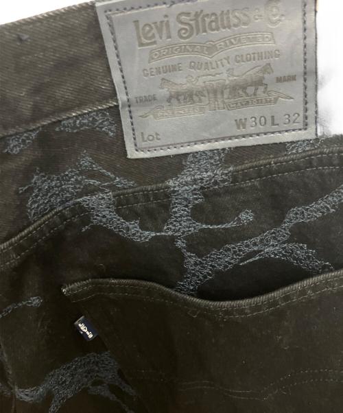 LEVI'S（リーバイス）LEVI'S (リーバイス) デニムパンツ/BLUETAB MARKER LOOSE ジーンズ ミディアムインディゴ ブラック サイズ:76の古着・服飾アイテム