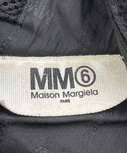 MM6 Maison Margiela（エムエムシックスメゾンマルジェラ）MM6 Maison Margiela (エムエムシックスメゾンマルジェラ) ジャパニーズ トライアングル ミディアム メッシュ ブラックの古着・服飾アイテム