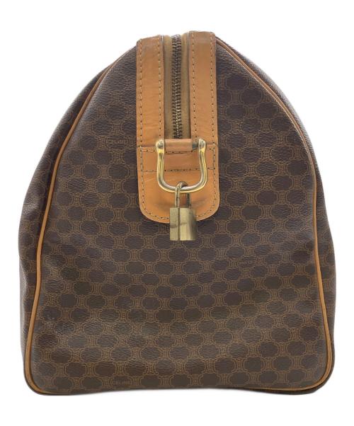 CELINE（セリーヌ）CELINE (セリーヌ) マカダム ボストンバッグ ブラウンの古着・服飾アイテム