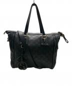 GUCCIグッチ）の古着「トートバッグ」｜グリーン