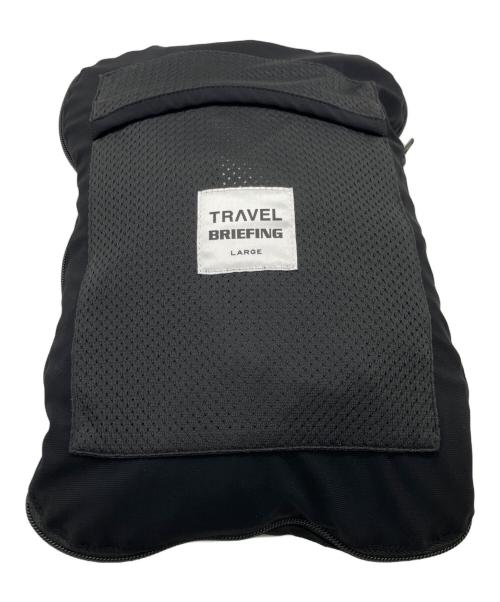 BRIEFING（ブリーフィング）BRIEFING (ブリーフィング) CARVICO PACKABLE CARDIGAN JACKET ブラック サイズ:Lの古着・服飾アイテム