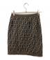 FENDI (フェンディ) ニットスカート カーキ サイズ:36：20000円