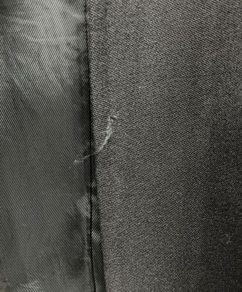 JOHN LAWRENCE SULLIVAN（ジョン ローレンス サリバン）JOHN LAWRENCE SULLIVAN (ジョン ローレンス サリバン) ウールダブルブレストジップコート ブラック サイズ:46の古着・服飾アイテム