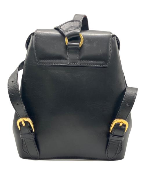 Salvatore Ferragamo（サルヴァトーレ フェラガモ）Salvatore Ferragamo (サルヴァトーレ フェラガモ) ミニリュック ブラックの古着・服飾アイテム