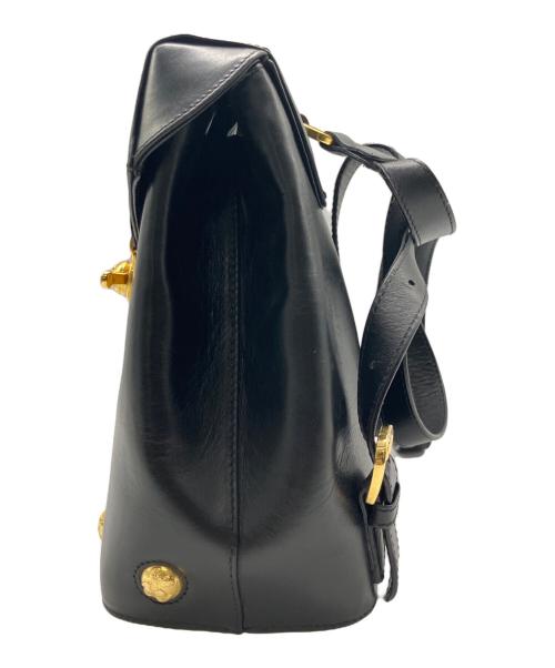 Salvatore Ferragamo（サルヴァトーレ フェラガモ）Salvatore Ferragamo (サルヴァトーレ フェラガモ) ミニリュック ブラックの古着・服飾アイテム