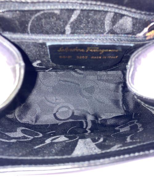 Salvatore Ferragamo（サルヴァトーレ フェラガモ）Salvatore Ferragamo (サルヴァトーレ フェラガモ) ミニリュック ブラックの古着・服飾アイテム