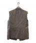 YLEVE (イレーヴ) WOOL GABARDINE N ジレベスト グレー サイズ:1：16000円