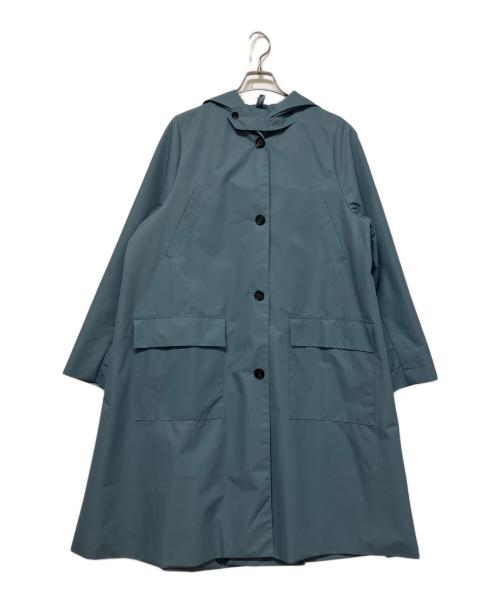 Lelal（ルラル）Lelal (ルラル) フーデッドコート ブルー サイズ:13ARの古着・服飾アイテム