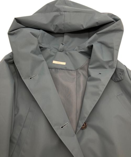 Lelal（ルラル）Lelal (ルラル) フーデッドコート ブルー サイズ:13ARの古着・服飾アイテム