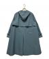 Lelal (ルラル) フーデッドコート ブルー サイズ:13AR：4000円