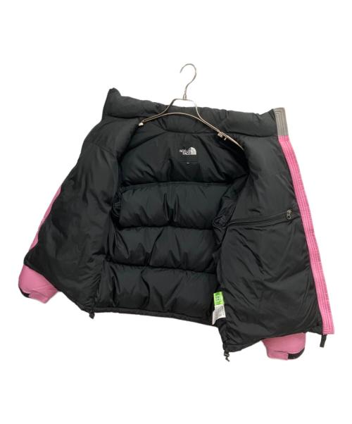 THE NORTH FACE（ザ ノース フェイス）THE NORTH FACE (ザ ノース フェイス) ショートヌプシジャケット ブラック×ピンク サイズ:Lの古着・服飾アイテム