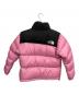 THE NORTH FACE (ザ ノース フェイス) ショートヌプシジャケット ブラック×ピンク サイズ:L：25000円