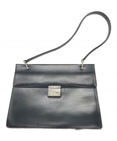 中古・古着通販】GUCCI (グッチ) ワンショルダーバッグ ネイビー