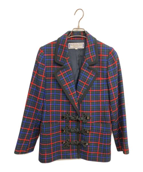 Yves Saint Laurent（イヴサンローラン）Yves Saint Laurent (イヴサンローラン) ジャケット マルチカラー サイズ:Mの古着・服飾アイテム