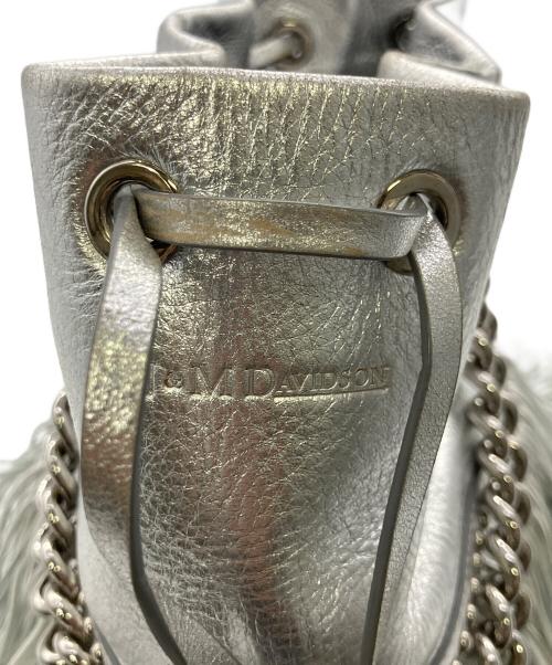 J&M DAVIDSON（ジェイ＆エム デヴィッドソン）J&M DAVIDSON (ジェイ＆エム デヴィッドソン) フリンジカーニバルミニバッグ シルバーカラーの古着・服飾アイテム