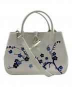 LONGCHAMPロンシャン）の古着「2WAYバッグ」｜ホワイト