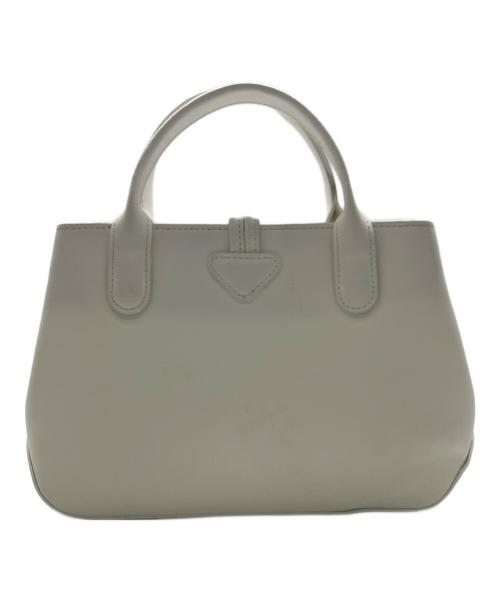 LONGCHAMP（ロンシャン）LONGCHAMP (ロンシャン) 2WAYバッグ ホワイトの古着・服飾アイテム