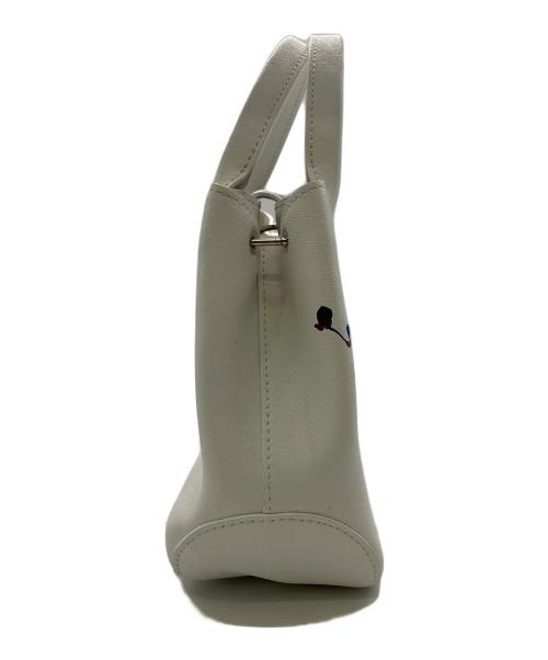 LONGCHAMP（ロンシャン）LONGCHAMP (ロンシャン) 2WAYバッグ ホワイトの古着・服飾アイテム