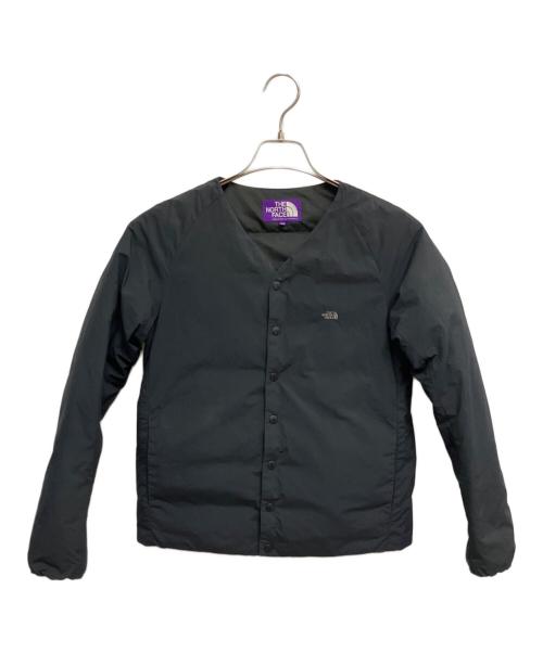 THE NORTHFACE PURPLELABEL（ザ・ノースフェイス パープルレーベル）THE NORTHFACE PURPLELABEL (ザ・ノースフェイス パープルレーベル) ダウンカーディガン ブラック サイズ:WSの古着・服飾アイテム