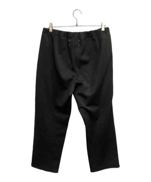 Maison Margiela（メゾンマルジェラ）Maison Margiela (メゾンマルジェラ) RAISED SEAM ZIP DETAIL TROUSERS ブラック サイズ:50号の古着・服飾アイテム