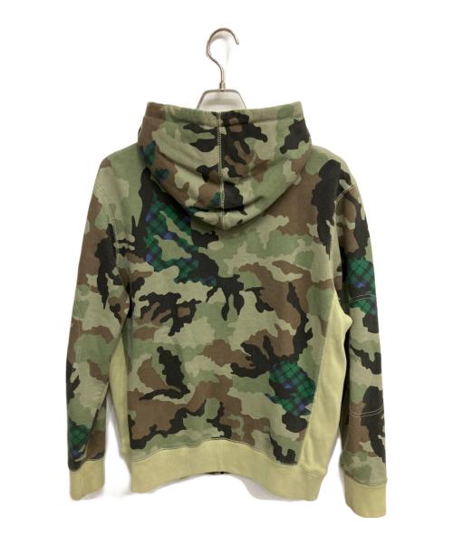 stussy（ステューシー）stussy (ステューシー) ジップパーカー オリーブ サイズ:Mの古着・服飾アイテム