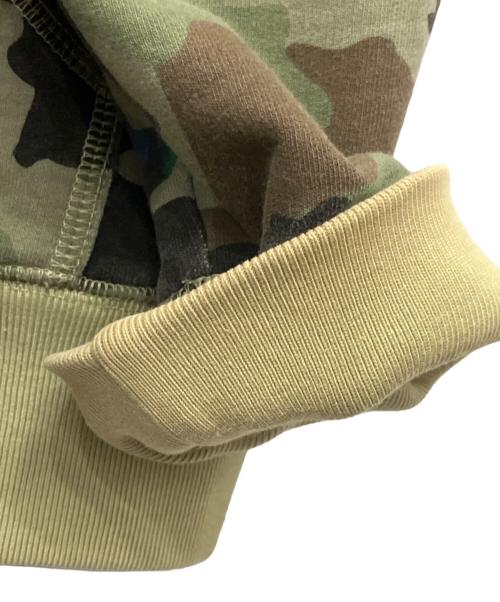 stussy（ステューシー）stussy (ステューシー) ジップパーカー オリーブ サイズ:Mの古着・服飾アイテム