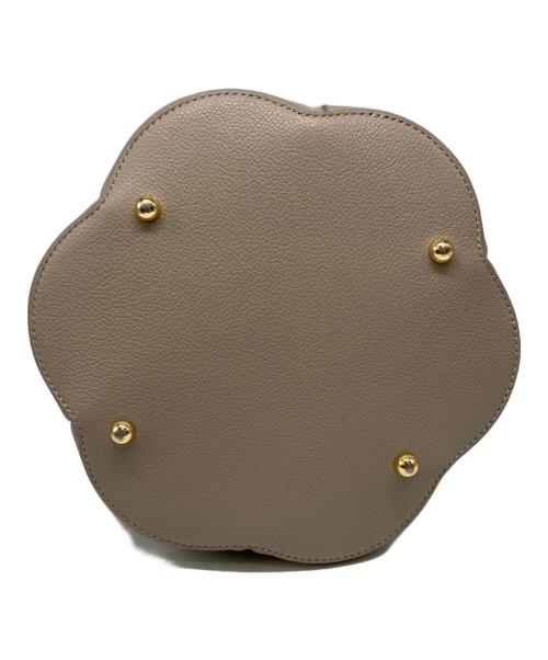 POLENE（ポレーヌ）POLENE (ポレーヌ) Numero Huit　カヌレバッグ ベージュの古着・服飾アイテム