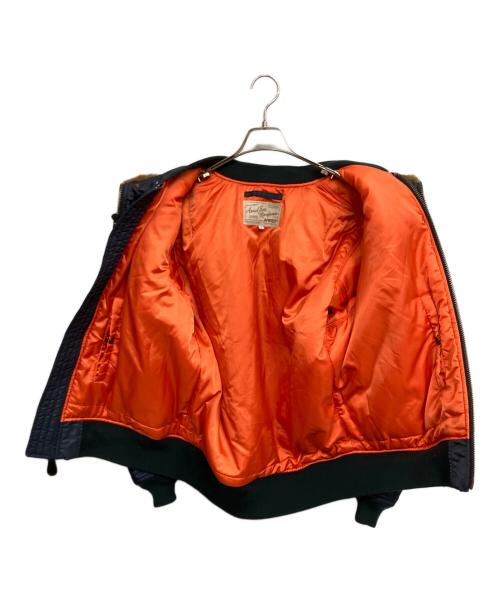 AVIREX（アヴィレックス）AVIREX (アヴィレックス) REMODEL MARK2 MA-1 ジャケット ネイビー サイズ:Lの古着・服飾アイテム