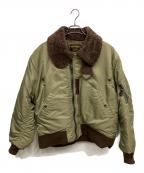 waiperワイパー）の古着「フライトジャケット」｜オリーブ