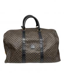 CELINE（セリーヌ）の古着「マカダム　ボストンバッグ」｜ブラウン