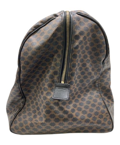 CELINE（セリーヌ）CELINE (セリーヌ) マカダム　ボストンバッグ ブラウンの古着・服飾アイテム