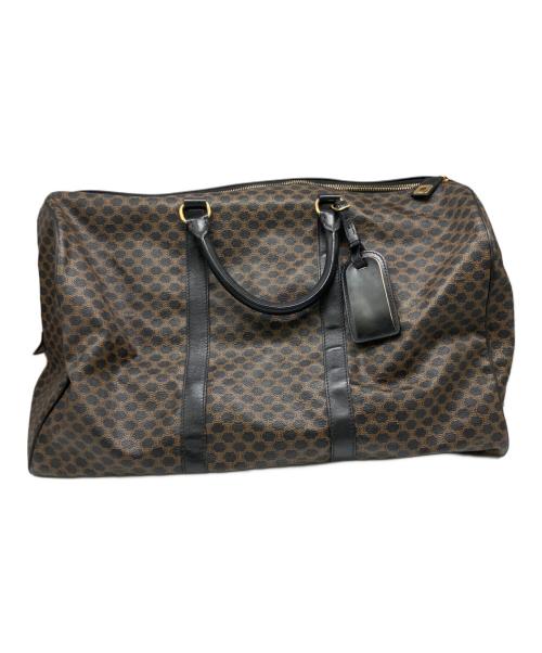 CELINE（セリーヌ）CELINE (セリーヌ) マカダム　ボストンバッグ ブラウンの古着・服飾アイテム