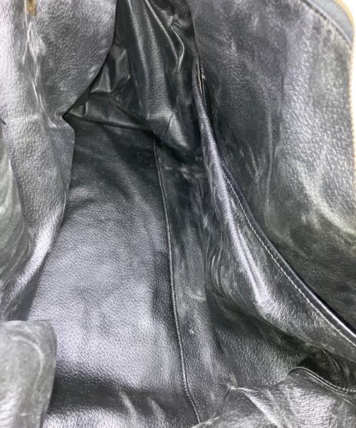 CELINE（セリーヌ）CELINE (セリーヌ) マカダム　ボストンバッグ ブラウンの古着・服飾アイテム