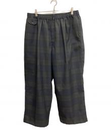 DAIWA PIER39（ダイワ ピア39）の古着「TECH WIDE EASY 2P TROUSERS PLAIDS」｜ネイビー