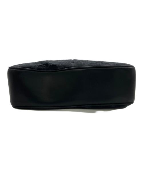 COACH（コーチ）COACH (コーチ) スプリント マップ バッグ 25・シグネチャー デニムショルダーバッグ ブラックの古着・服飾アイテム