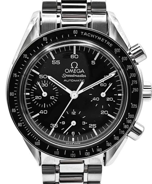 OMEGA（オメガ）OMEGA (オメガ) Speedmaster Automatic スピードマスターオートマチック/ Ref3510.50.00黒文字盤 39mm 黒文字盤 サイズ:39mm/19.5cm/Mサイズの古着・服飾アイテム