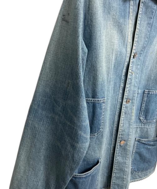 A.PRESSE（アプレッセ）A.PRESSE (アプレッセ) Unknown Vintage Denim Coverall インディゴ サイズ:Mの古着・服飾アイテム