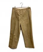 A.PRESSEアプレッセ）の古着「Vintage US ARMY Chino Trousers」｜ベージュ