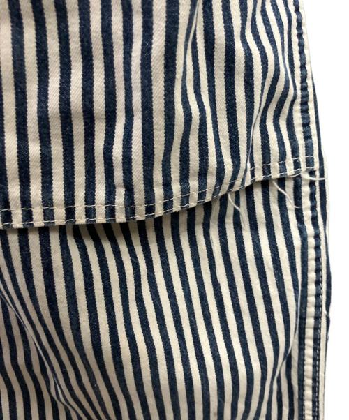 TCB jeans（ティーシービー ジーンズ）TCB jeans (ティーシービー ジーンズ) オーバーオール ホワイト×ネイビー サイズ:FREEの古着・服飾アイテム