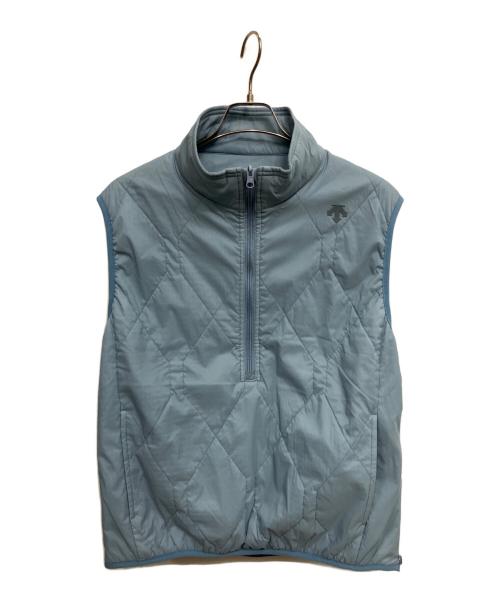 DESCENTE（デサント）DESCENTE (デサント) POLARTEC(R) ALPHA(R) リバーシブル中綿ベスト スカイブルー サイズ:Lの古着・服飾アイテム
