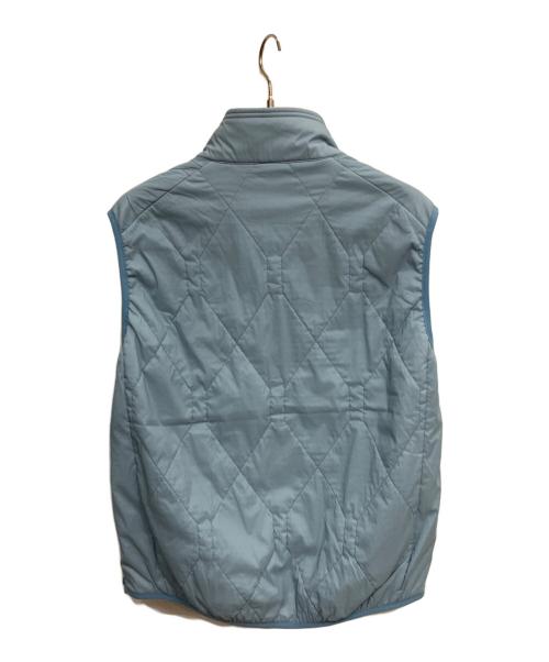 DESCENTE（デサント）DESCENTE (デサント) POLARTEC(R) ALPHA(R) リバーシブル中綿ベスト スカイブルー サイズ:Lの古着・服飾アイテム